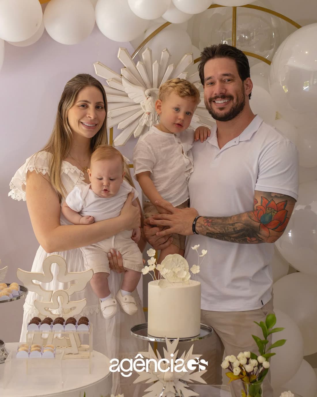 Fotografia de família em celebração